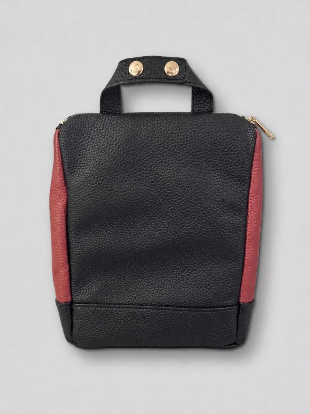 Itzy Ritzy Two-Tone Herringbone Mini lunch/Bottle bag